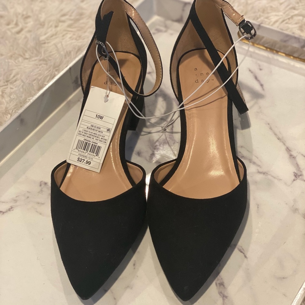 Target Black ankle strap shoe